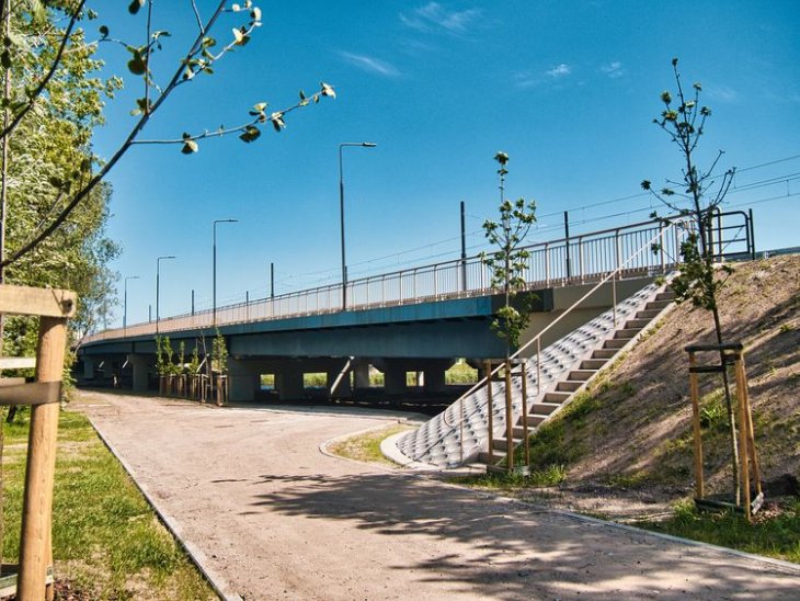 Most w Bydgoszczy. Fot. ZDMiKP w Bydgoszczy